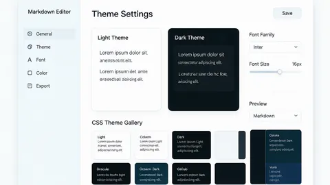 Typora字体与外观设置完全指南：打造舒适的写作环境